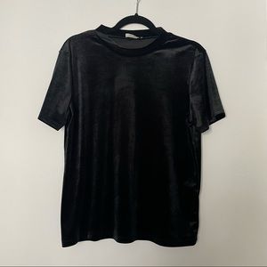 Zara Velvet T-Shirt
